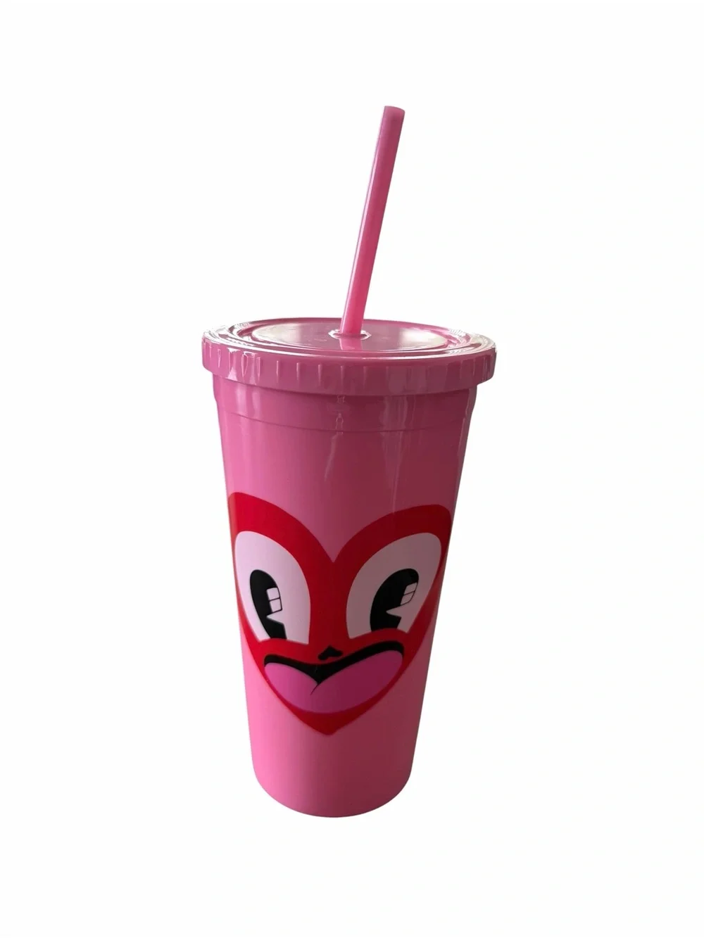 Pink heart cups set of 2